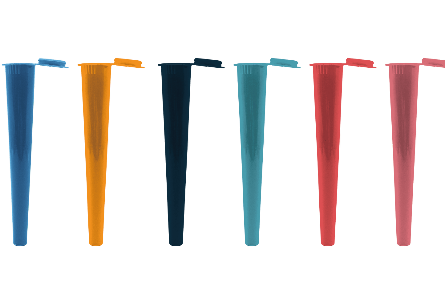 Conical pop-top CR tube – airtight, compliant for cannabis packaging