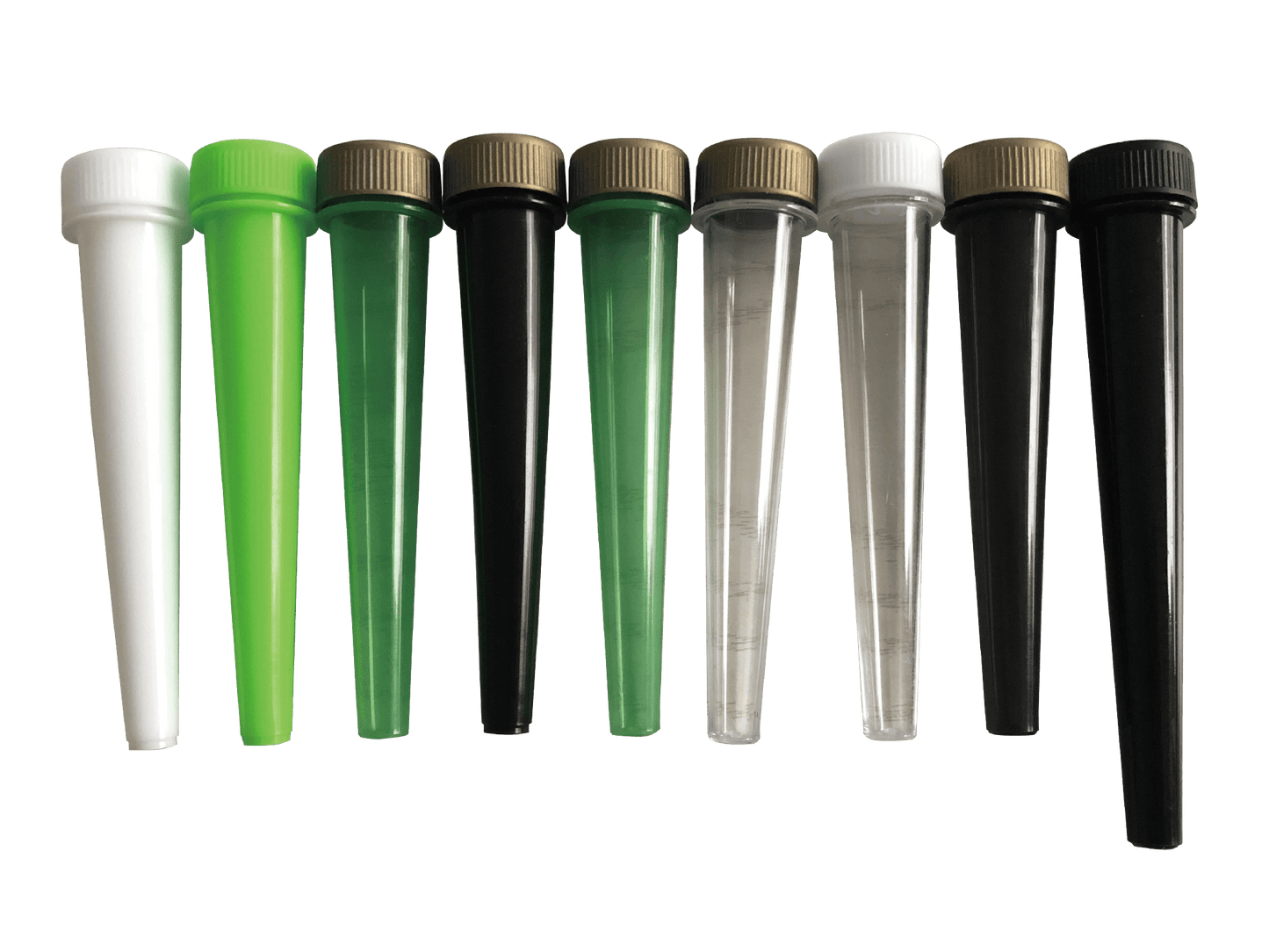 CR conical plastic pop tube – tamper-resistant, fits cone-style joints