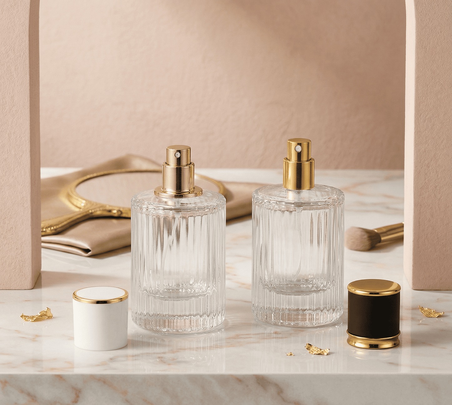 perfume bottle cylinder shape