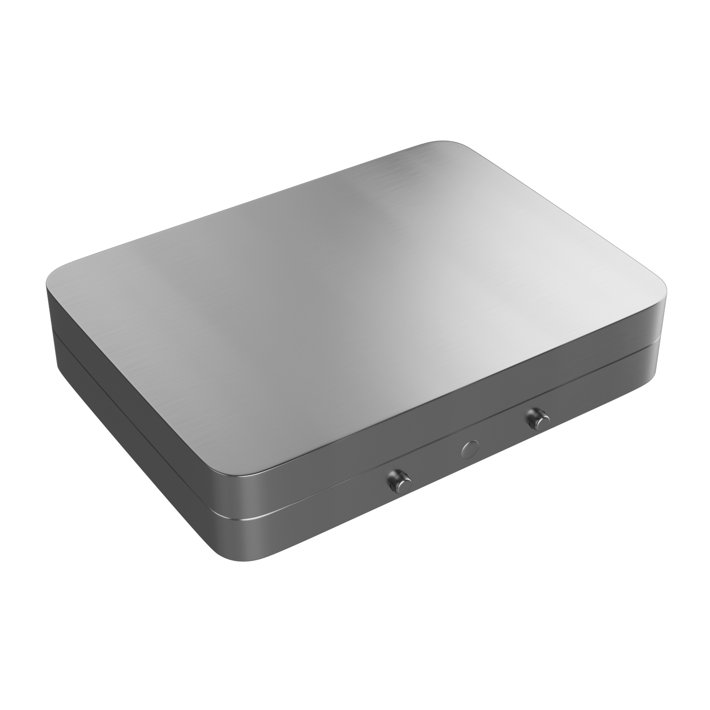 Cannabis tin with CR flip system