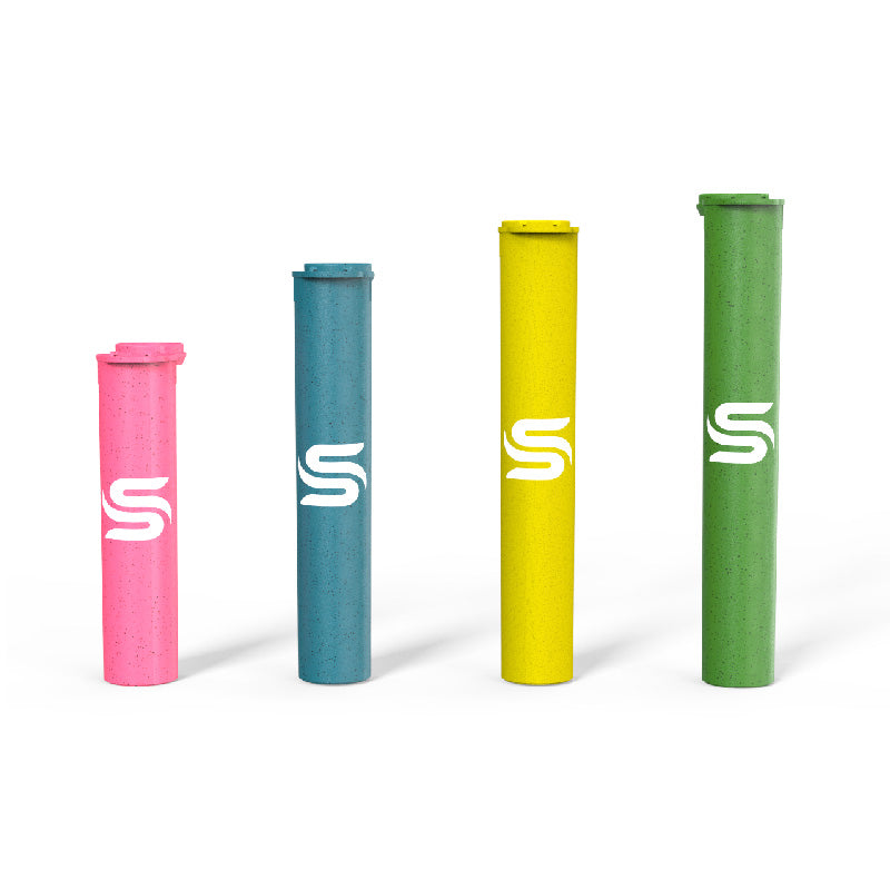 Compostable CR tube with pop-open cap