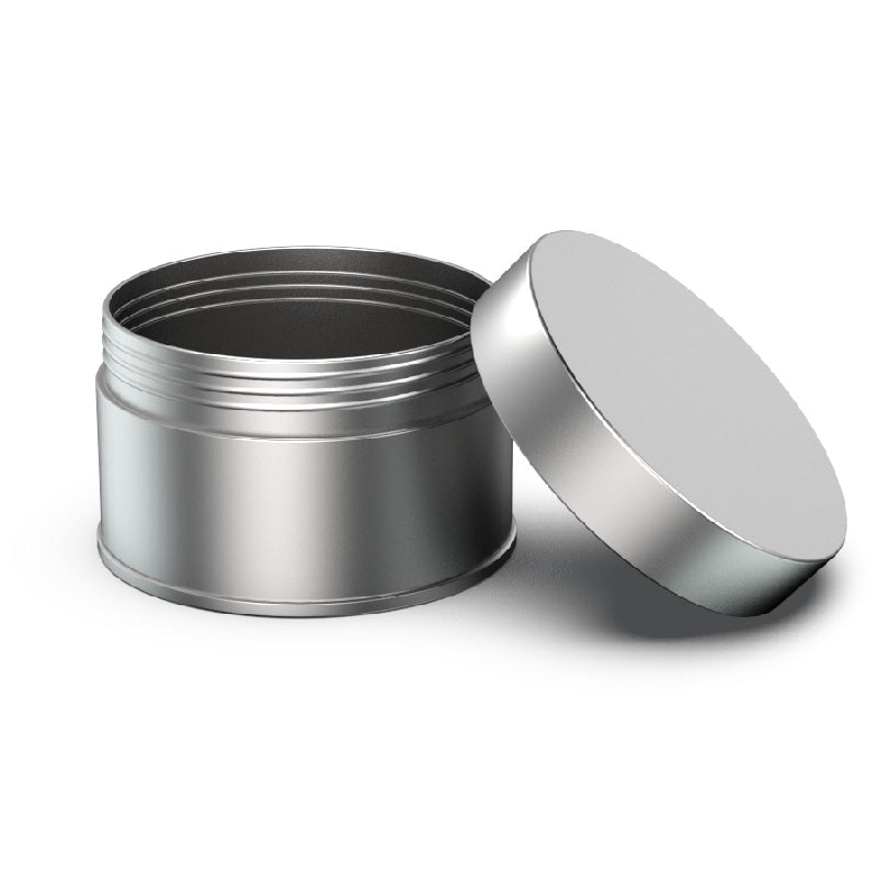 Compact child-resistant tin for CBD gummies