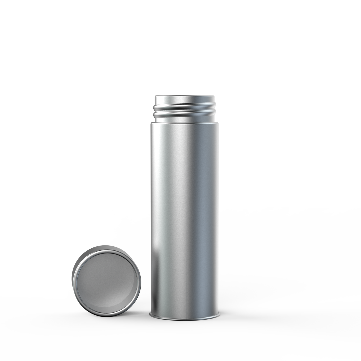 Recyclable CR round tin for cannabis balm