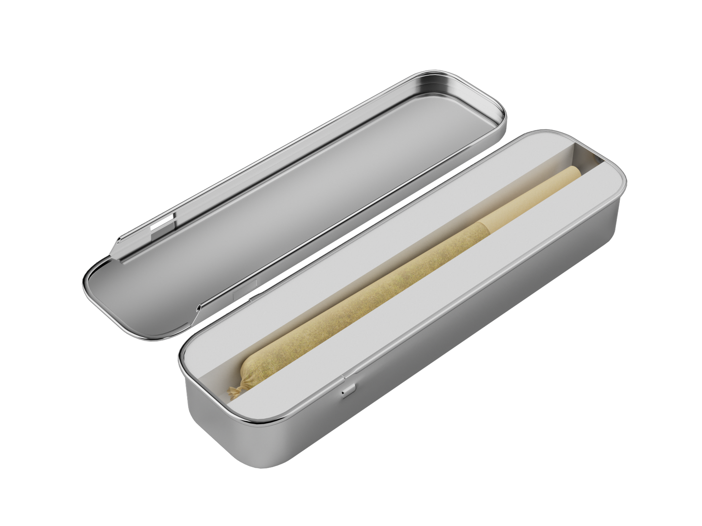 Custom-printed child lock slide tin