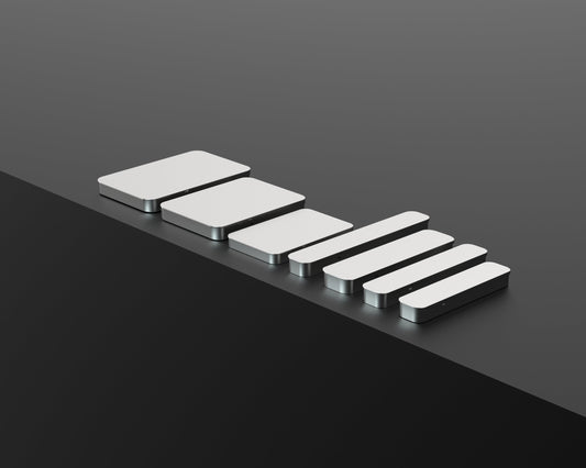 Child-resistant slide tin for cannabis pre-rolls and vape cartridges – sleek, portable metal packaging with secure sliding lid and customizable branding.