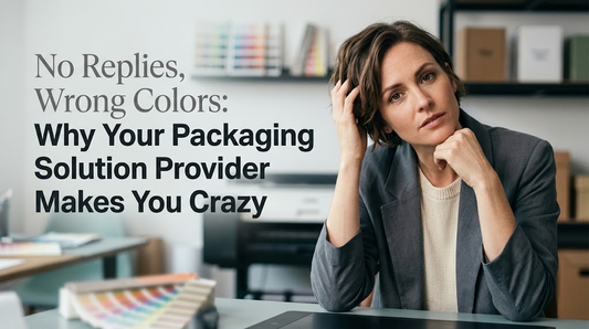 No Replies, Wrong Colors: Why Your Packaging Solution Provider Makes You Crazy?