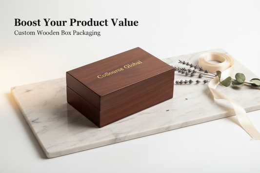 Custom wooden box packaging - CoSource Global