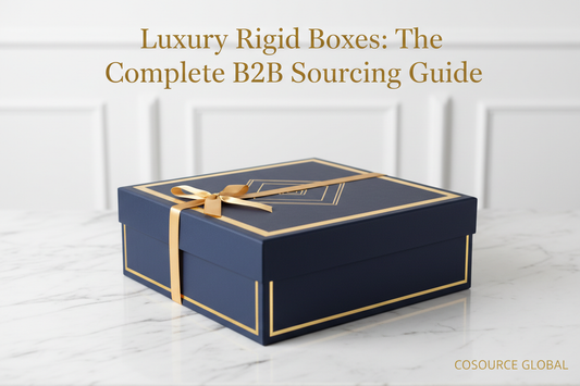 Luxury Rigid Boxes: The Complete B2B Sourcing Guide