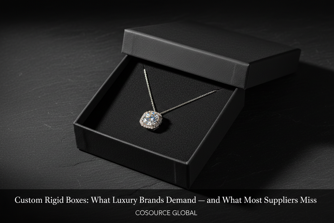 Custom Rigid Boxes: What Luxury Brands Demand — and What Most Suppliers Miss