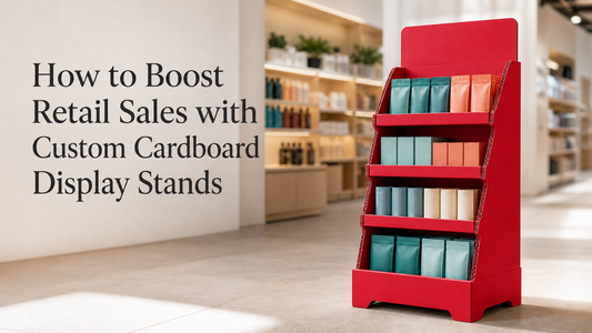 How to Boost Retail Sales with Custom Cardboard Display Stands