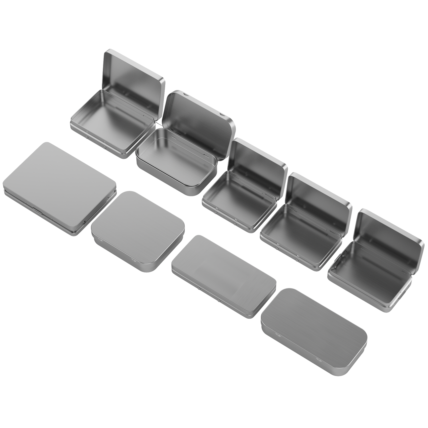 Child-Resistant Flip Tin