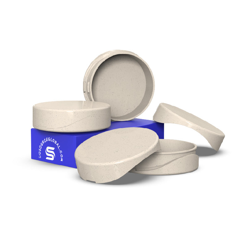 Child Resistant Plant Fiber Round Case