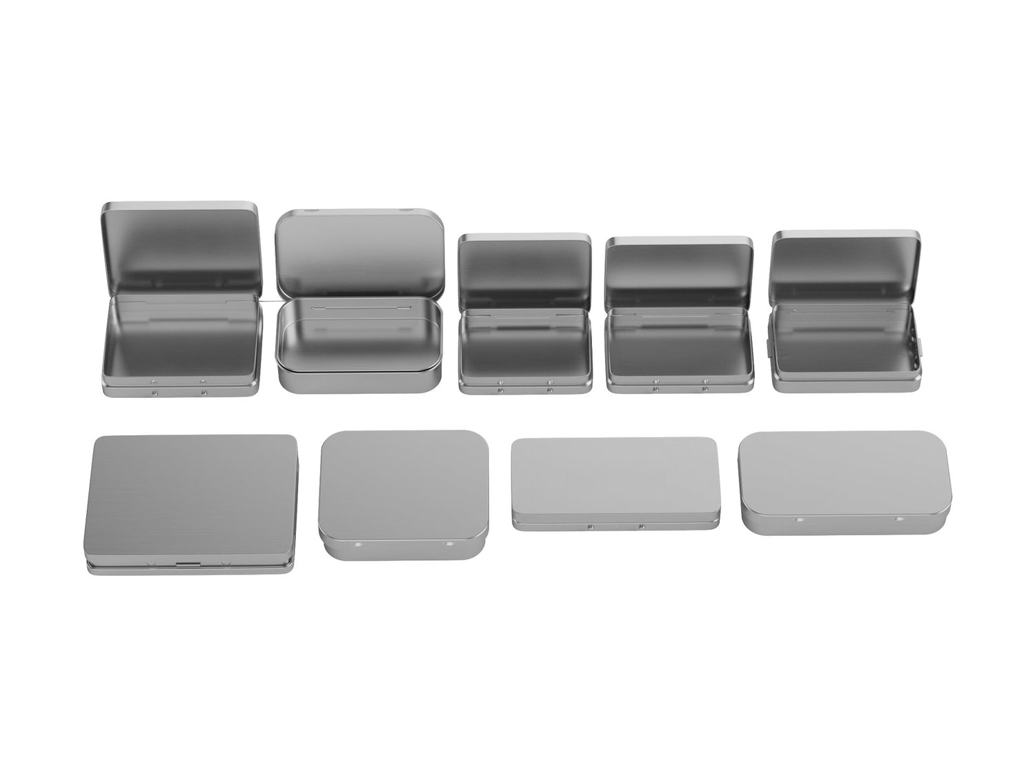 Child-Resistant Flip Tin