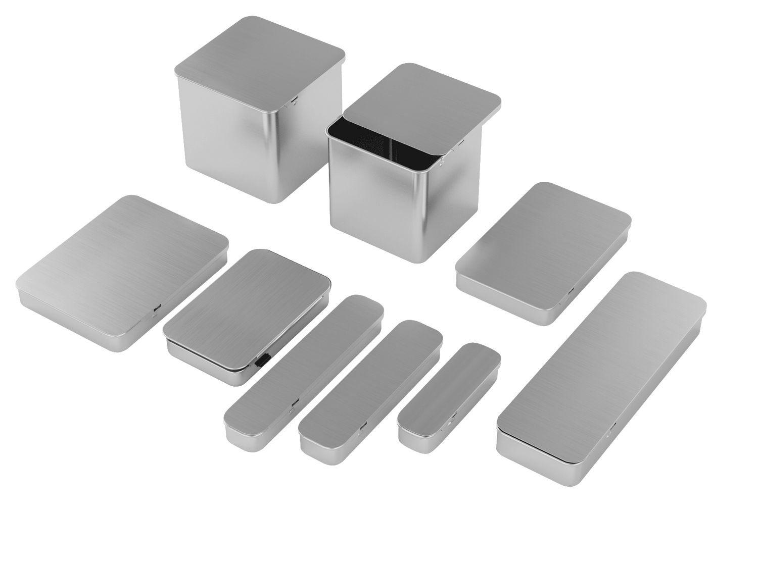 Child Resistant Slide Tin