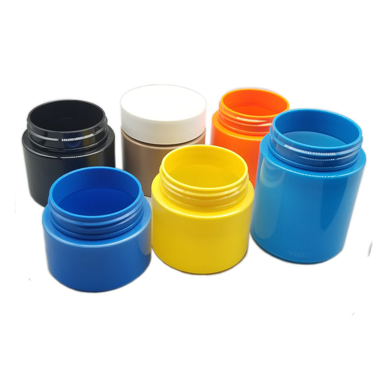 Child-resistant Screw Cap Plastic Jar