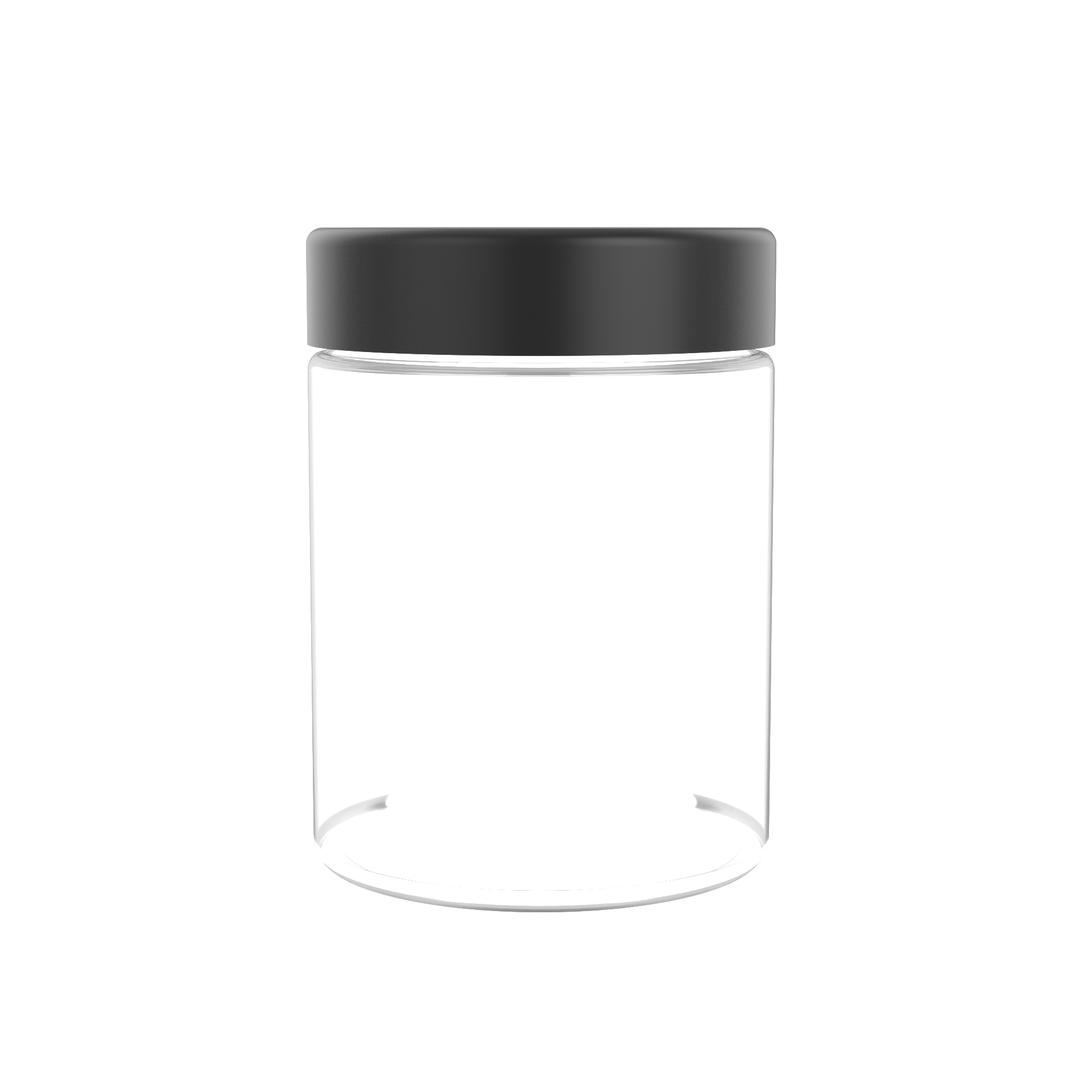 Round CR jar for cannabis flower packaging