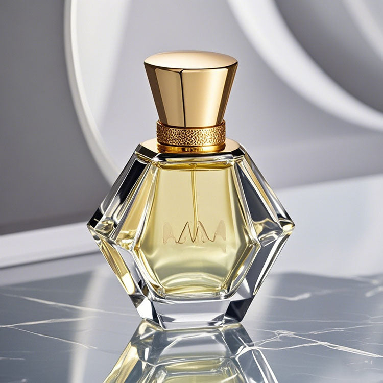 High-End Multi-Sided Irregular Glass Perfume Bottle