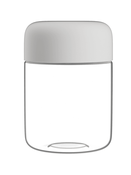 Custom label plastic jar – PET material, safe for oils and creams