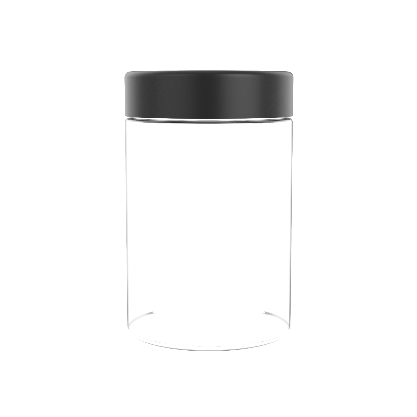 5 oz Child-resistant Round Glass Jar
