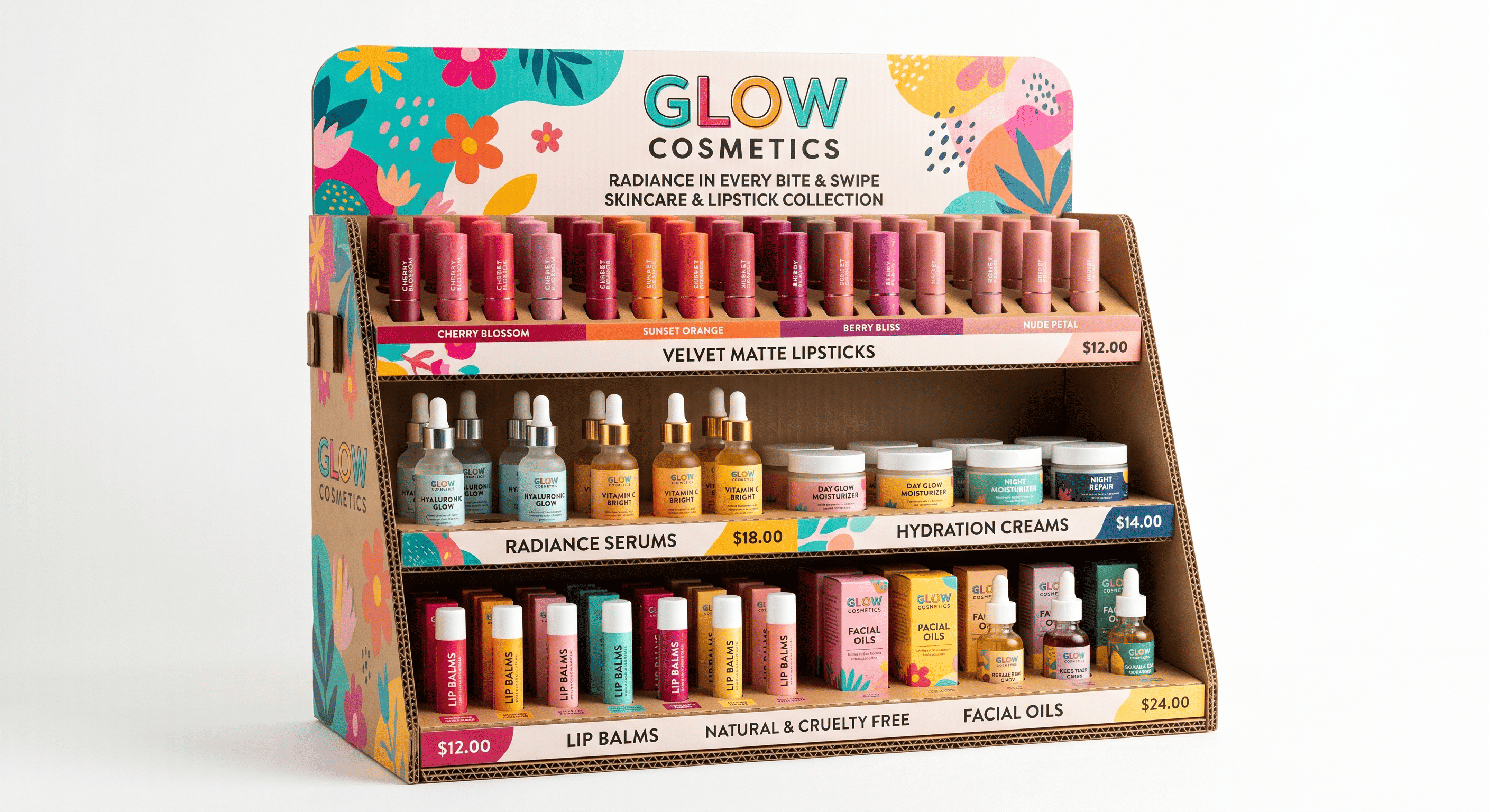 Cosmetics Counter Display