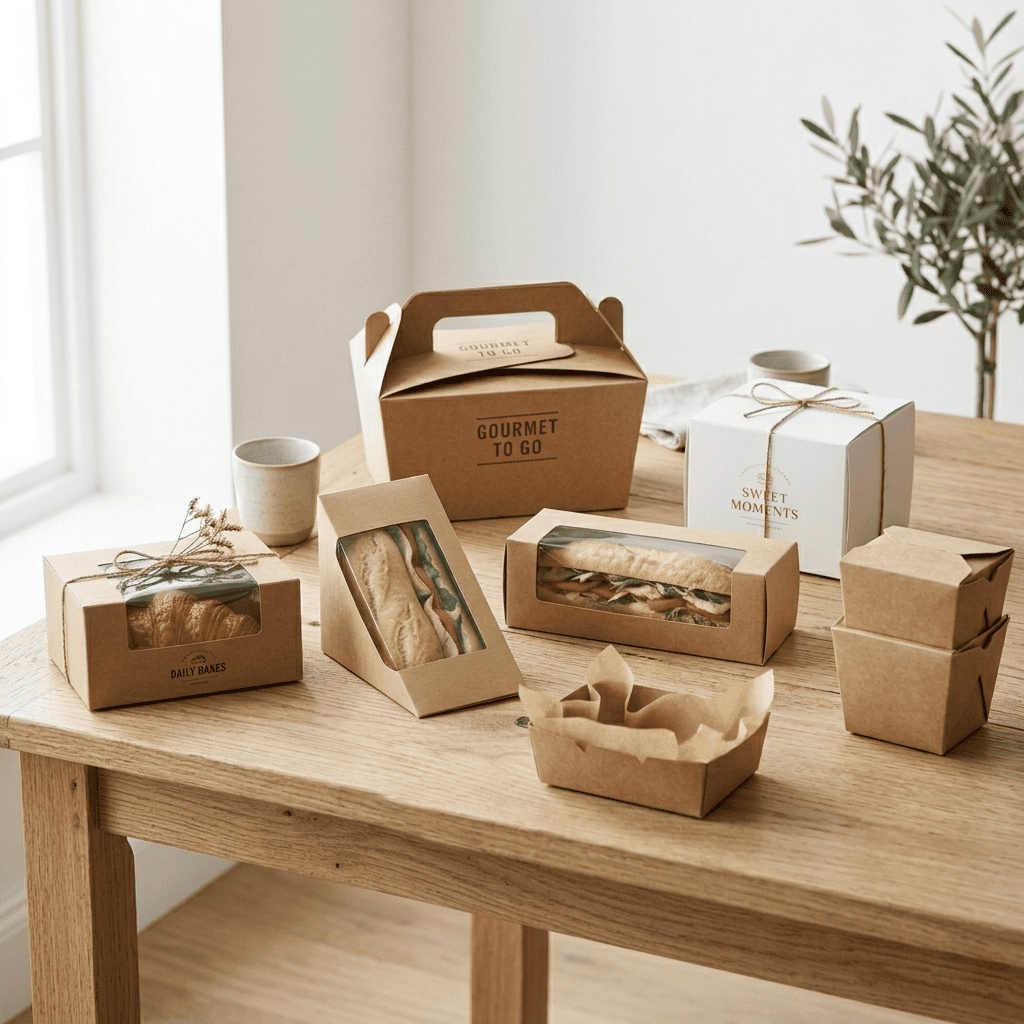 Custom Paper Food Packaging Boxes