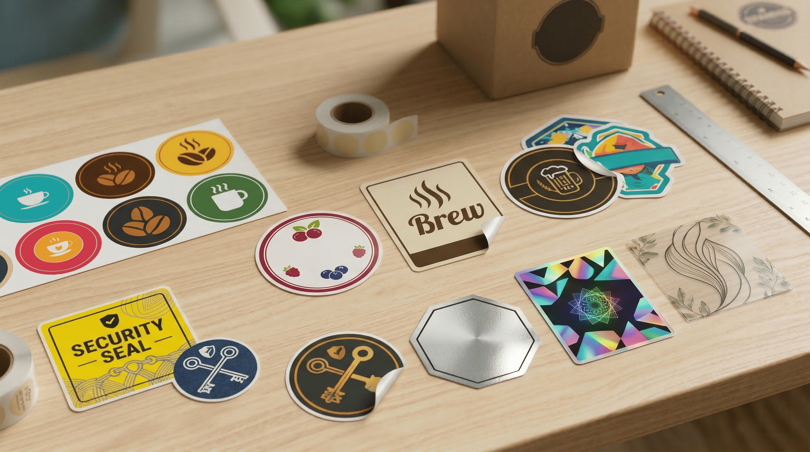 Custom Stickers & Labels | Printed Packaging Labels Supplier – Cosource