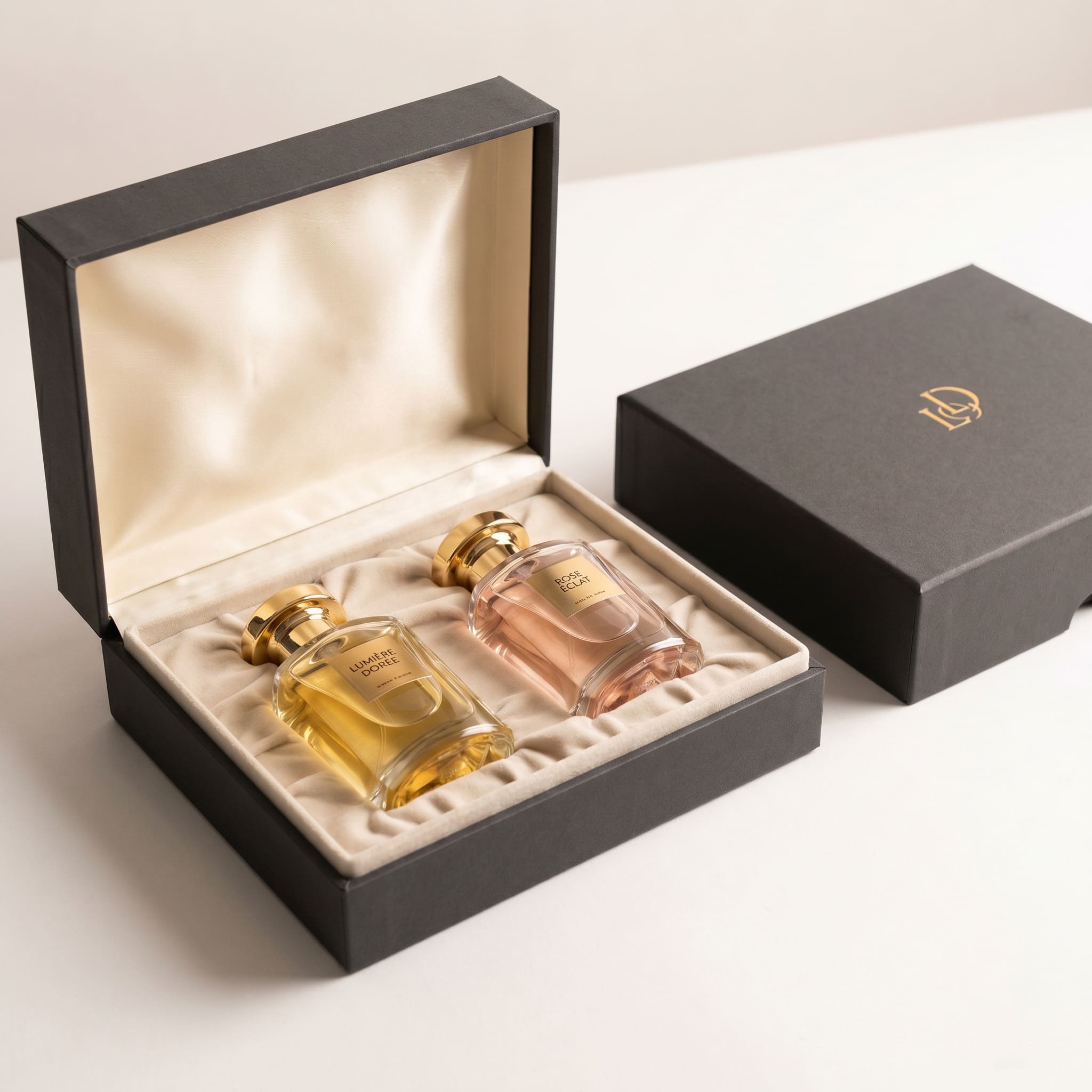 Double Bottle Perfume Gift Boxes