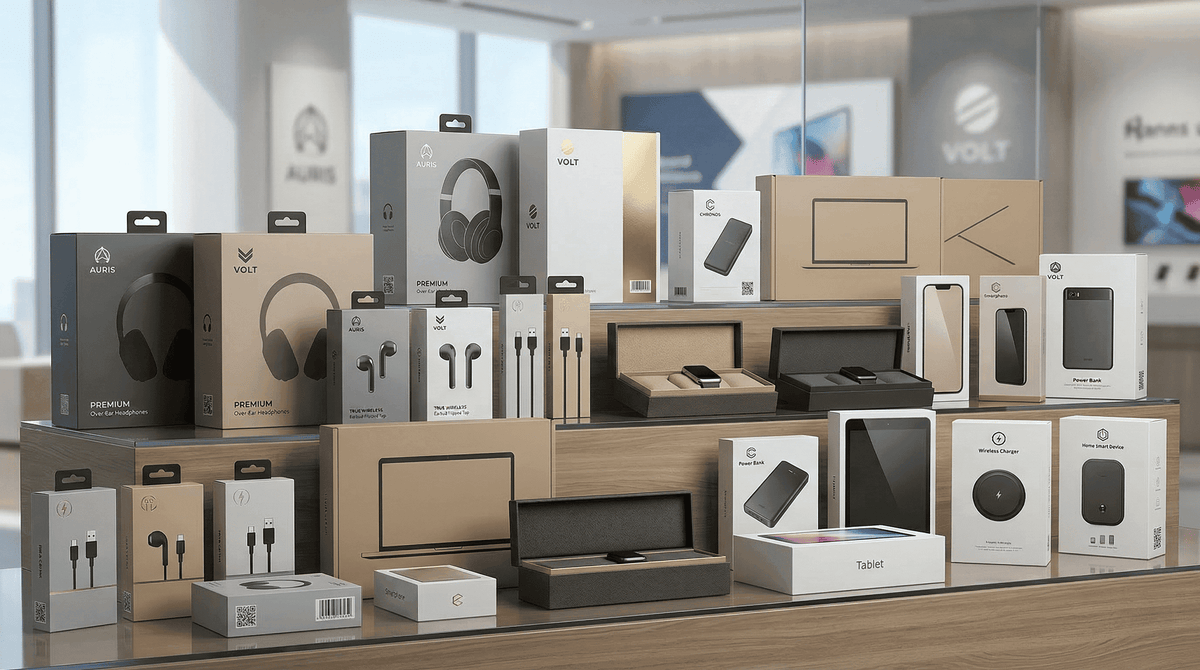 Electronics Packaging | Custom Rigid Boxes & Molded Fiber Trays ...