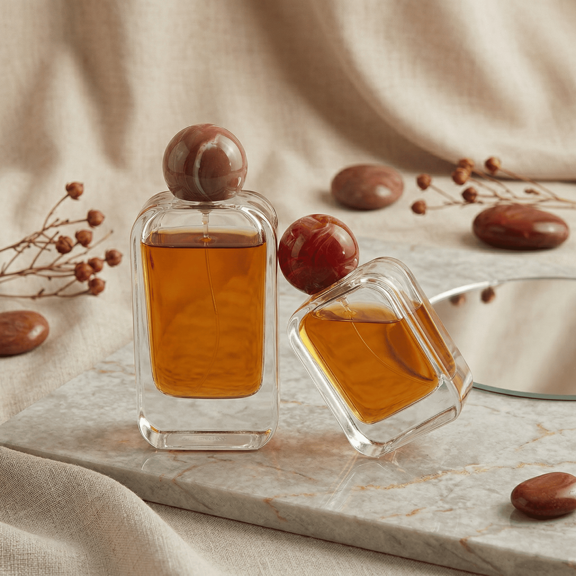 square perfume bottle​
