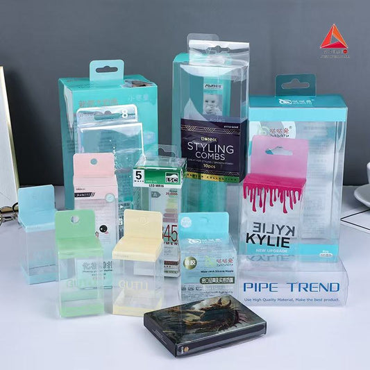 Custom Clear PET Folding Box for Electronics & Retail Products