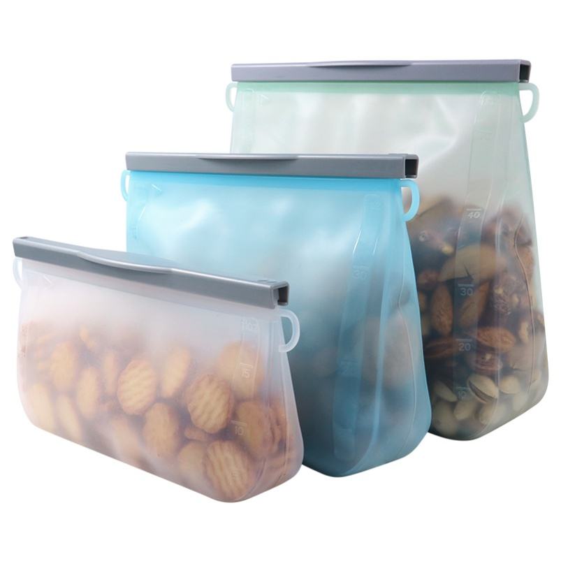 Reusable Silicone Food Storage Bag – Eco-Friendly, Freezer-Safe, BPA-Free