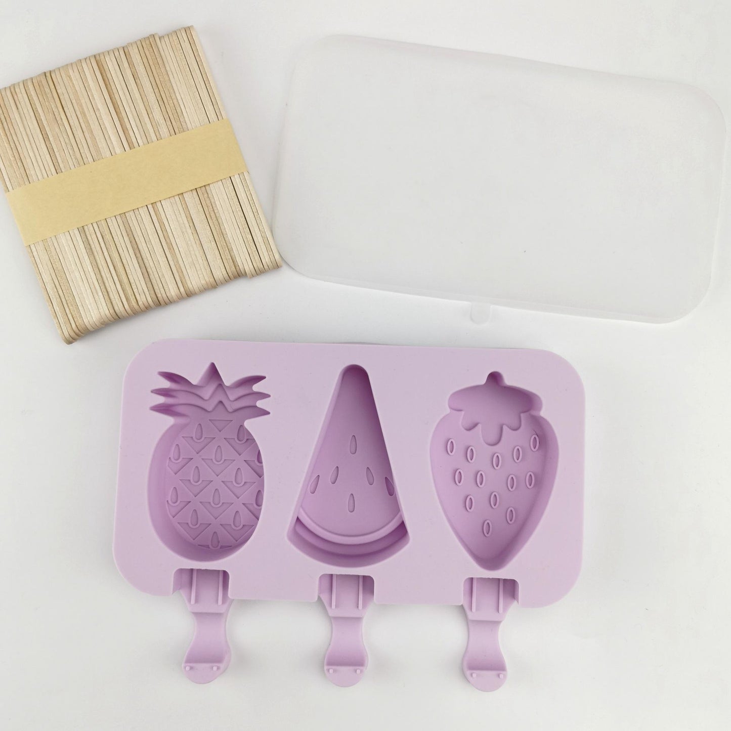 Hot Selling Reusable Silicone Ice Cream Molds DIY Silicone Popsicle Mold
