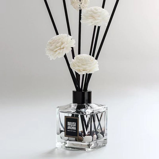 Aromatic Reed Diffuser Glass Bottle – Essential Oil Scent Stick Home Fragrance