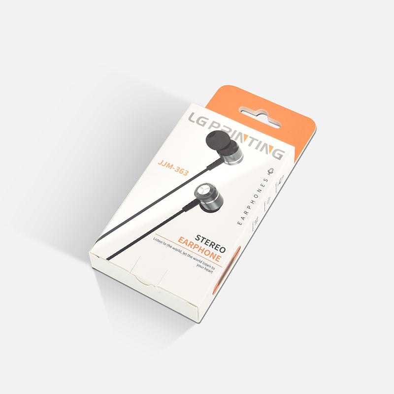 Custom Rigid Cardboard Box for Earphones & Electronic Accessories