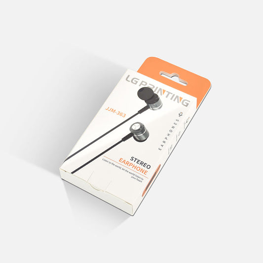 Custom Rigid Cardboard Box for Earphones & Electronic Accessories