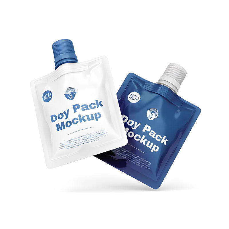 Custom Cosmetic Travel Spout Pouch – Lotion, Shampoo & Body Wash