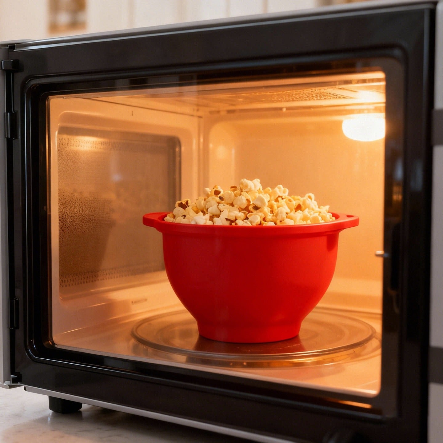 Microwaveable Popcorn Bowl
