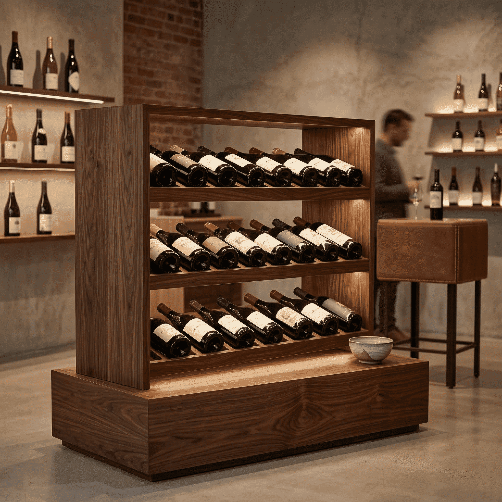 Wooden Wine Rack