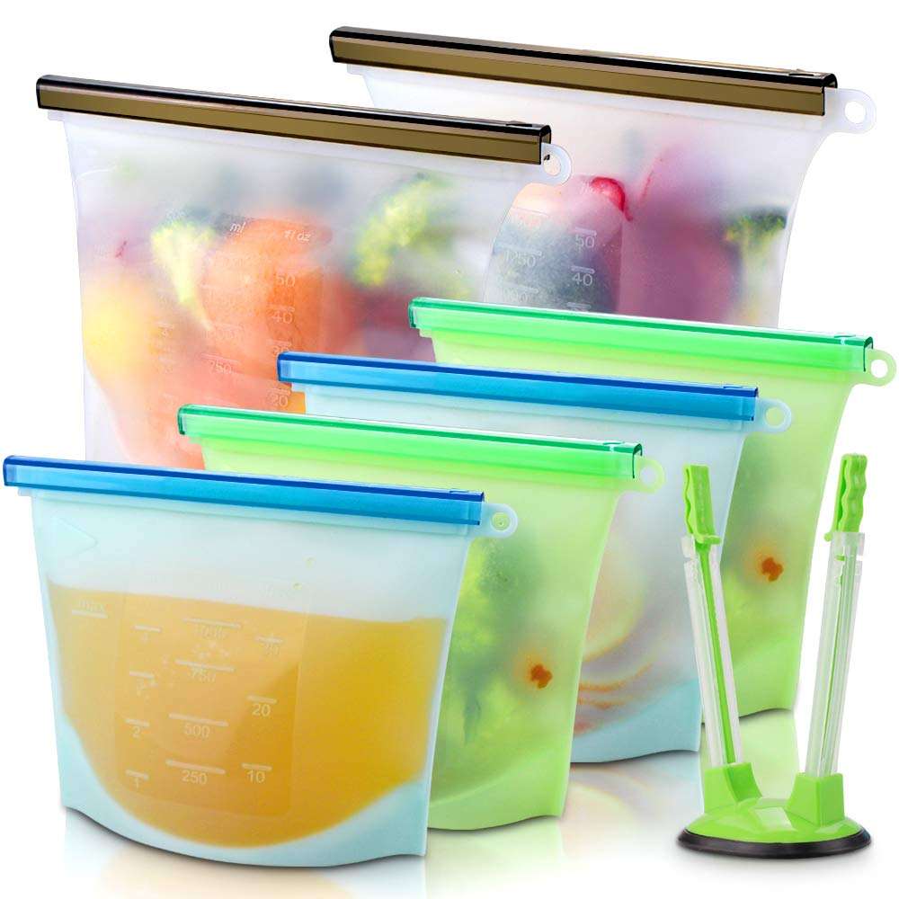 best silicone food storage bags