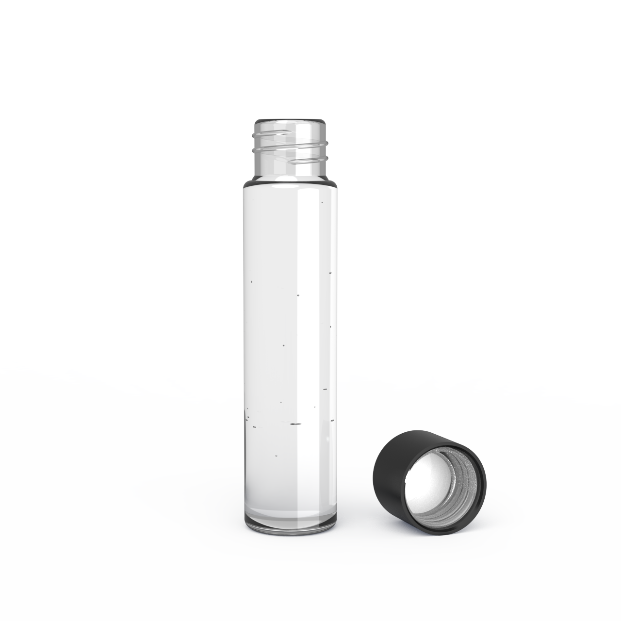 116mm child-resistant glass tube ideal for single pre-roll joints