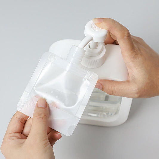 corner spout stand up pouch