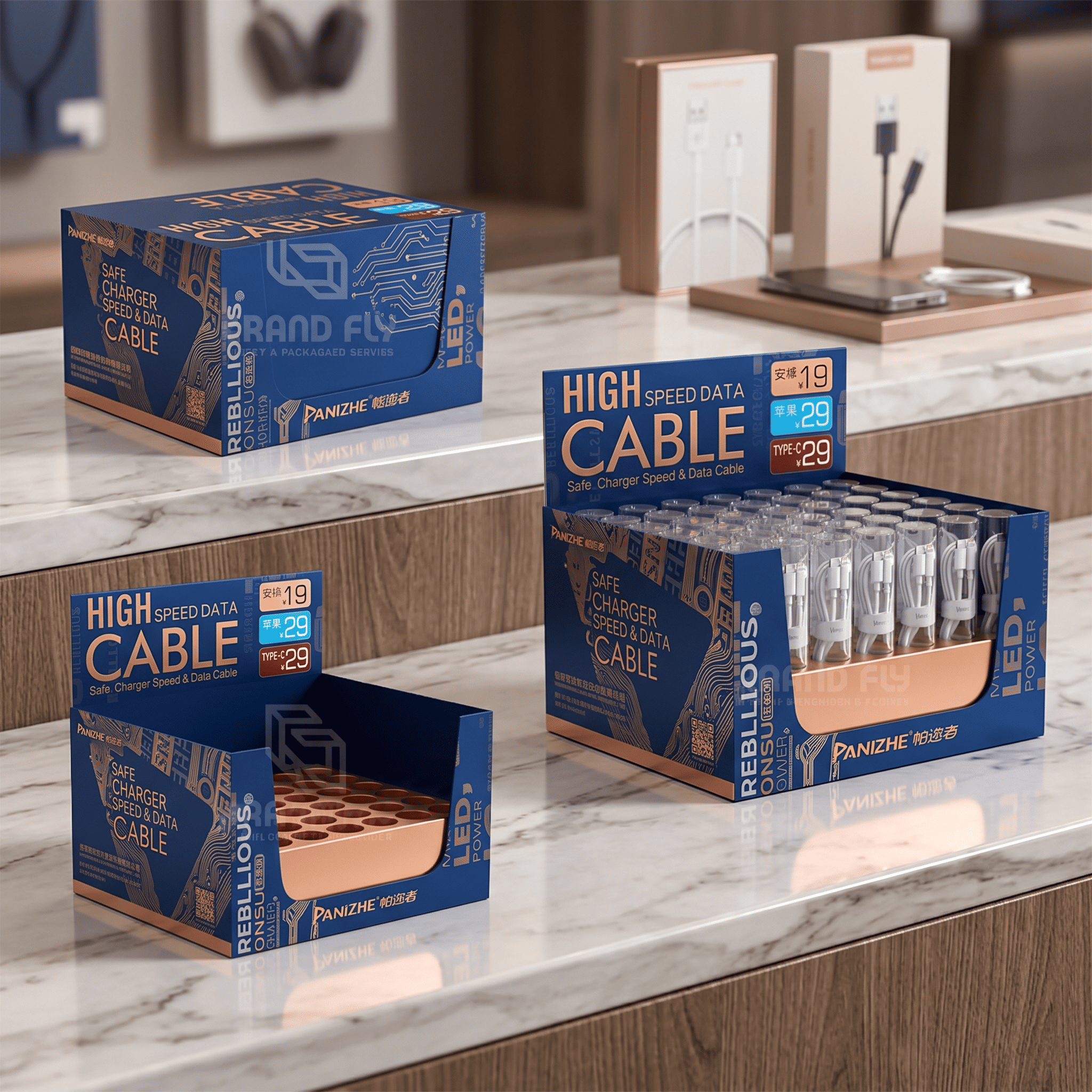 corrugated shipping boxes