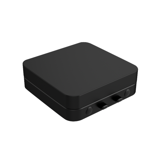 Elegant branded flip CR tin
