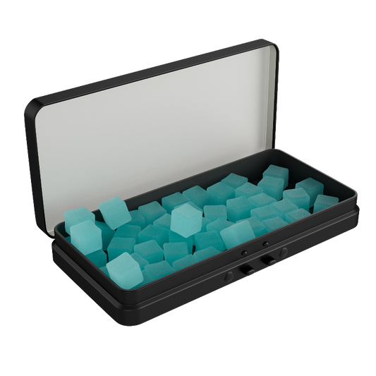 Dispensary-grade flip tin for joints
