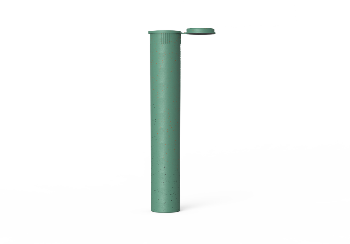 Pop Tube Storage Child-Resistant Flat Top Pop Tubes | Eco-Friendly Pre-Roll Packaging ...