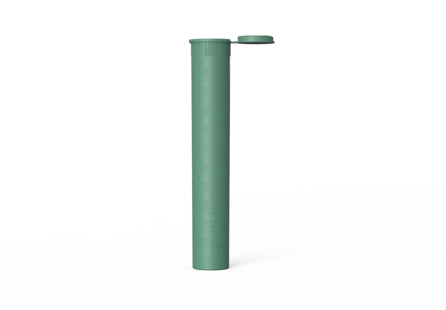 Recyclable pop tube for compliant cannabis packaging