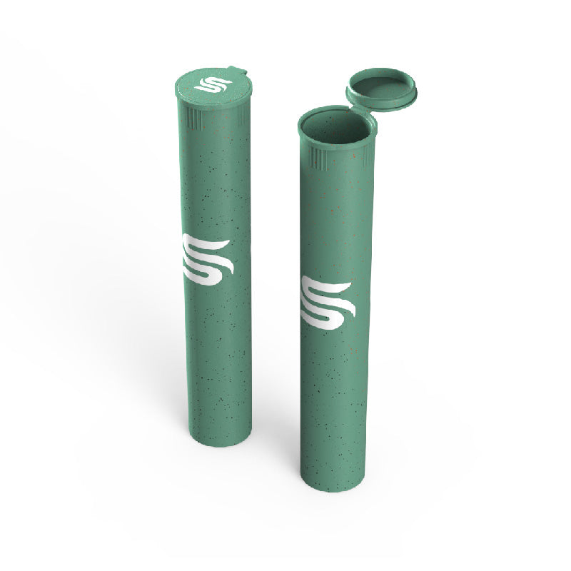 Compostable pop tube for 1g pre-rolls