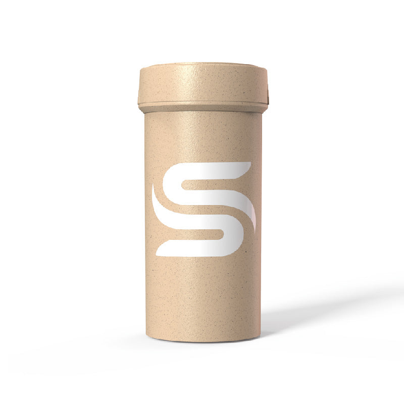 Stackable jar with CR lid made from eco-friendly plant fiber
