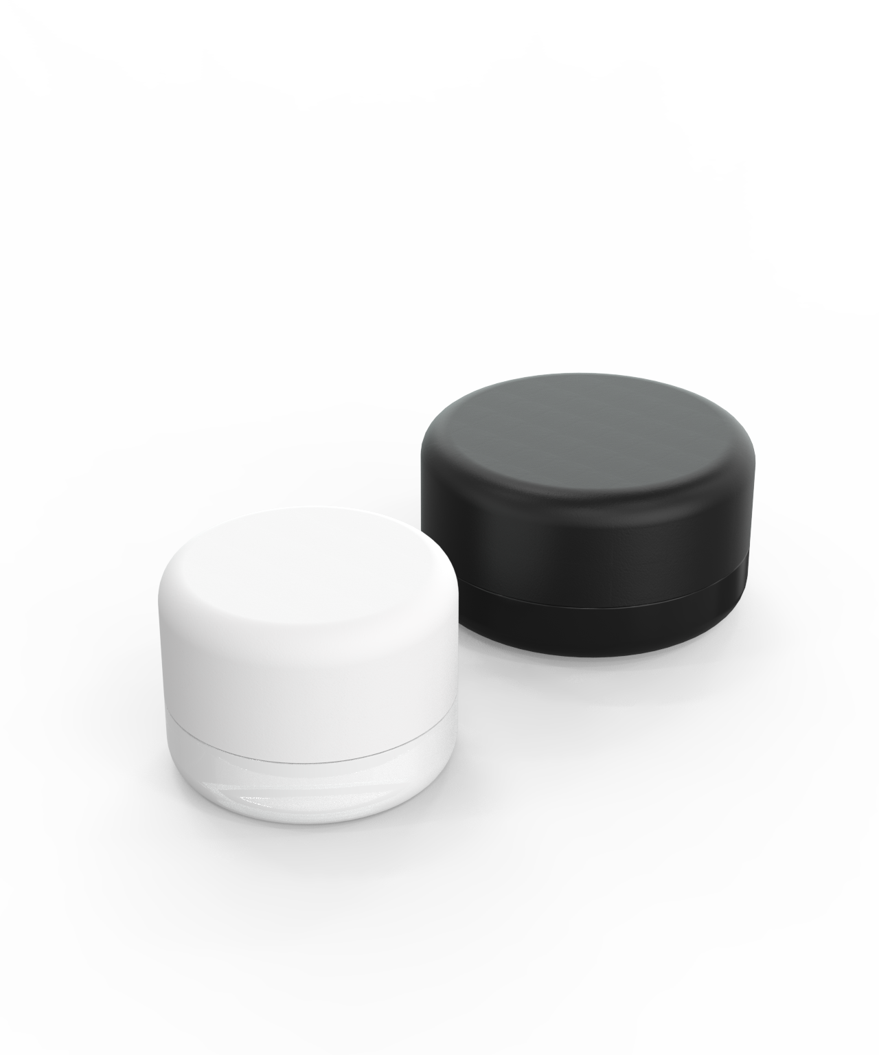 Durable Round Glass Concentrate Jars with Secure Lids – Cosource