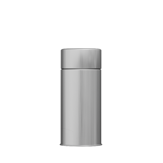 Twist-lock round tin for cannabis wax